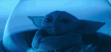 Purrgil Grogu GIF - Purrgil Grogu Baby Yoda GIFs