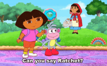 Dora Can You Say GIF - Dora Can You Say Ratchet GIFs