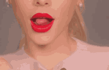 Ariana Grande Lipstick GIF - Ariana Grande Lipstick Tongue GIFs
