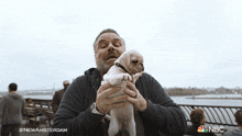 showing a dog dr iggy frome tyler labine new amsterdam showing a puppy