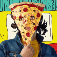Pizza Face Pizza GIF - Pizza Face Pizza Thinking GIFs