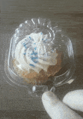 Cupcake Vanilla Funfetti Cupcake GIF - Cupcake Vanilla Funfetti Cupcake Dessert GIFs