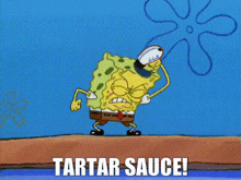 Tartar Sauce Spongebob GIF - Tartar Sauce Spongebob GIFs