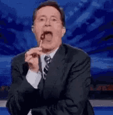 Stephen Colbert Suck GIF - Stephen Colbert Suck Flirt - Discover & Share  GIFs