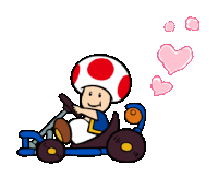 Super Mario Mario Kart Sticker - Super Mario Mario Mario Kart Stickers