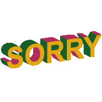Sorry My Bad Sticker - Sorry My Bad Apologize Stickers