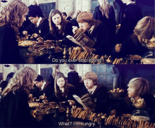Hungry Harry Potter GIF - Hungry Harry Potter Ron Weasley GIFs