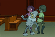 Bender Futurama GIF - Bender Futurama Pimp Walk GIFs