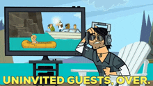 Total Drama Chris Mclean GIF - Total Drama Chris Mclean Uninvited Guests Over GIFs
