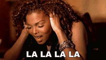 La La La La Janet Jackson GIF - La La La La Janet Jackson That'S The Way Love Goes Song GIFs