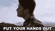 Put Your Hands Out Roman Alexander GIF - Put Your Hands Out Roman Alexander Better In A Car Song GIFs