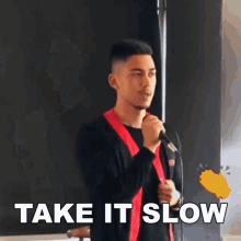 Take It Slow Jamie Zhu GIF - Take It Slow Jamie Zhu Jamie Zhu Vlogs GIFs