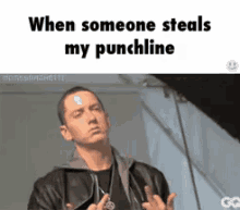 Punchline GIF - Punchline Eminem Flip Off GIFs