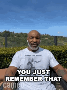 You Just Remember That Mike Tyson GIF - You Just Remember That Mike Tyson Advice GIFs