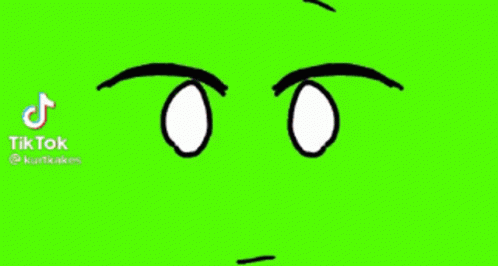 anime eye highlights green
