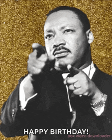 Martin Luther King Day Pointing GIF