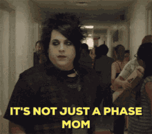 Just A Phase Hair Flip GIF - Just A Phase Hair Flip Emo GIFs