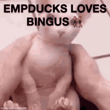 emp ducks bingus loves cat naked