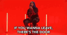 If You Wanna Leave Theres The Door Saint Bodhi GIF