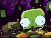 Hungry Eat GIF - Hungry Eat Invader Zim GIFs