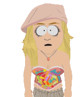Coming Britney Spears Sticker - Coming Britney Spears South Park Stickers