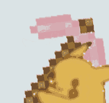 pikachu pokemon pink minecraft mining