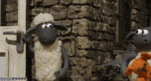 Joinha Shaun The Sheep GIF - Joinha Shaun The Sheep Ok GIFs