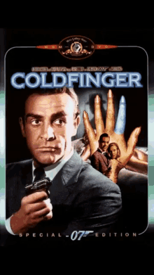 James Bond Gold Finger GIF - James Bond Gold Finger Poster GIFs