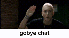 Eminem Goodbye GIF - Eminem Goodbye Goodbye Chat GIFs