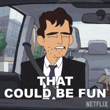 That Could Be Fun Ron Staedtler GIF - That Could Be Fun Ron Staedtler Inside Job GIFs