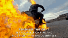 Ghost Rider Flames GIF - Ghost Rider Flames Skull GIFs