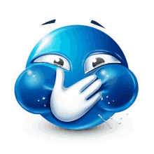 Blue Emoji GIF - Blue Emoji GIFs