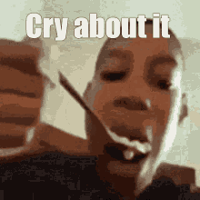 Cry Bout It GIF