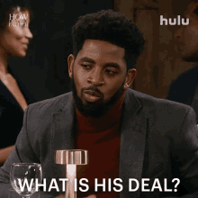 What Is His Deal Ian GIF - What Is His Deal Ian How I Met Your Father GIFs