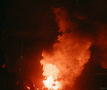a picture of a fire with the name kepler on the bottom