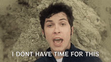 Tobuscus Dramatic Song GIF - Tobuscus Dramatic Song I Dont Have Time GIFs