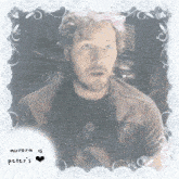 a picture of a man with aurora is peter 's written on it