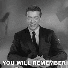 You Will Remember David Susskind GIF - You Will Remember David Susskind A Raisin In The Sun GIFs