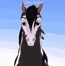 Shock Blinking GIF - Shock Blinking Horse Cartoon GIFs