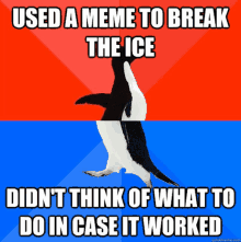 Ice Breaker Break The Ice GIF - Ice Breaker Break The Ice Pinguin GIFs