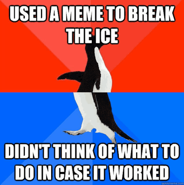 Ice Breaker Break The Ice GIF - Ice Breaker Break The Ice Pinguin