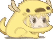 anime runner excited yellow lets go