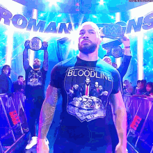 Roman Reigns Entrance GIF - Roman Reigns Entrance Universal Champion GIFs