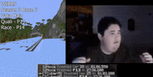 a screenshot of a video game with the words wibrs season 3 race 6 on it