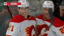 Calgary Flames Walker Duehr GIF - Calgary Flames Walker Duehr Flames GIFs