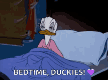 Donald Duck Sleepy GIF - Donald Duck Sleepy Bed GIFs