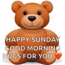teddy hug bear hug cute good morning
