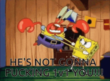 spongebob meme reaction annoyed angry