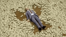 Businessman Making A Snow Angel In A Pile Of Money Biancaglamour69 GIF - Businessman Making A Snow Angel In A Pile Of Money Biancaglamour69 GIFs