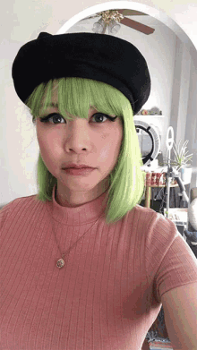 Hat Goldie Chan GIF - Hat Goldie Chan Remove Hat GIFs